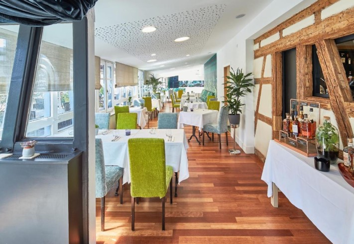Rénovation du restaurant Au Cygne à Eschau