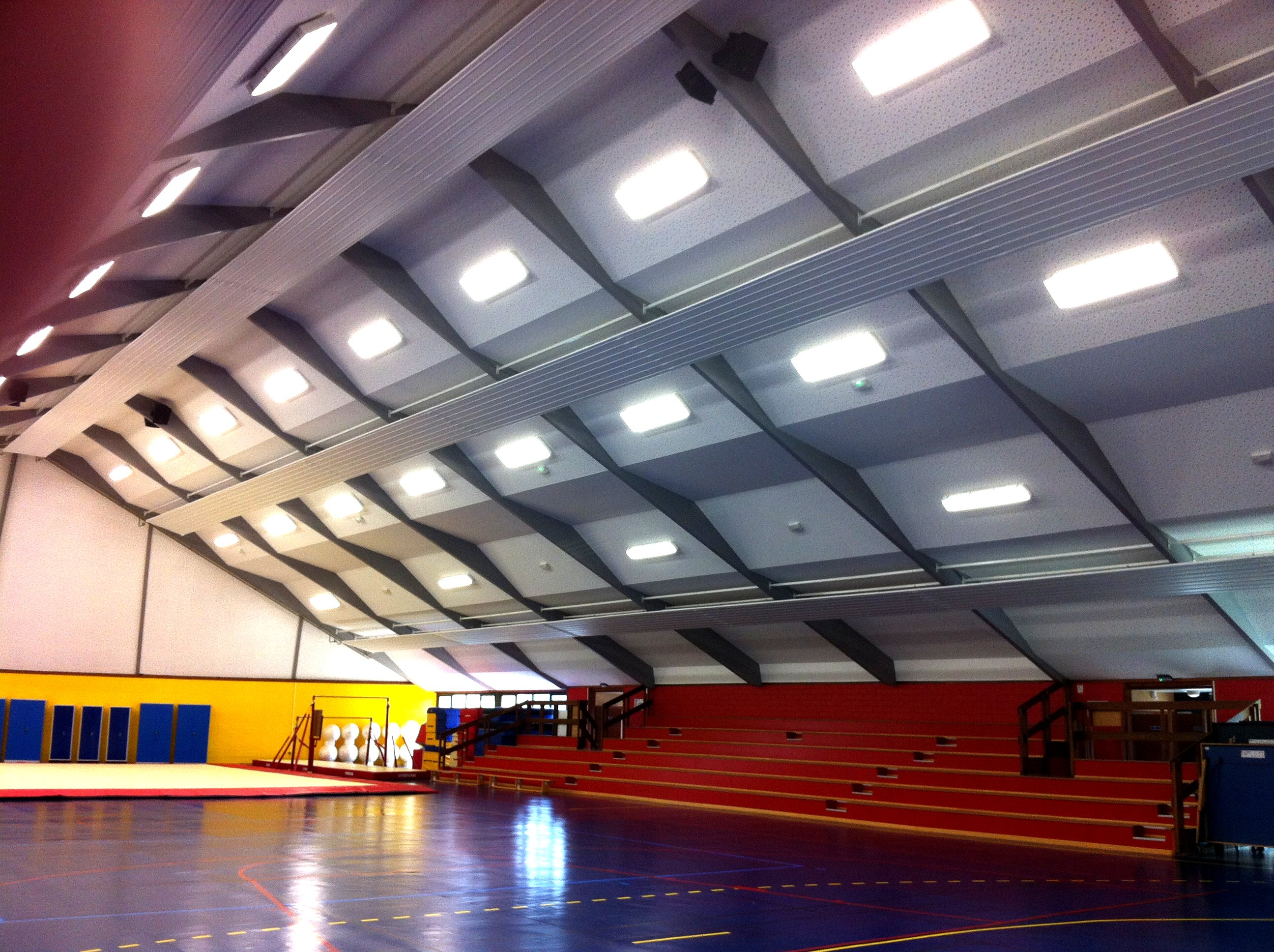 Rénovation du COSEC de Mutzig avec nacelle