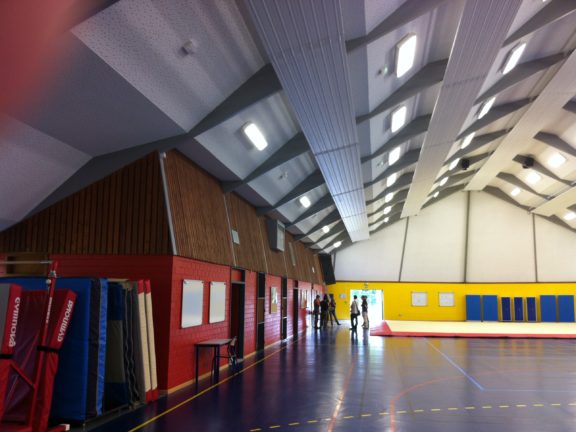 Rénovation du COSEC de Mutzig avec nacelle