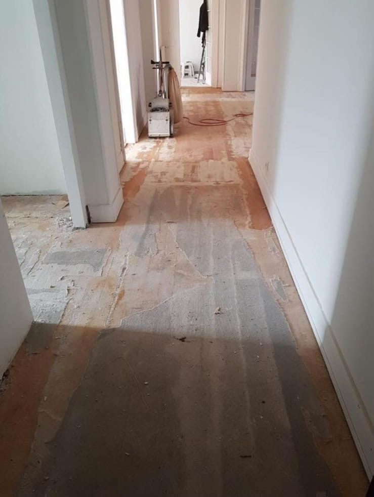 Rénovation d&rsquo;un parquet sous sols souple PVC