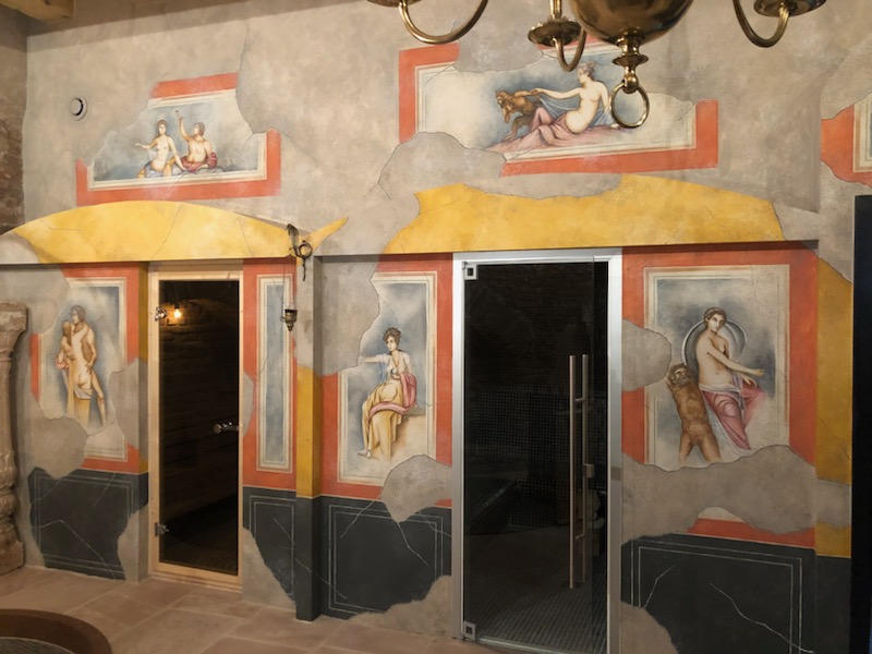 Rénovation d&rsquo;un mur dans un espace spa